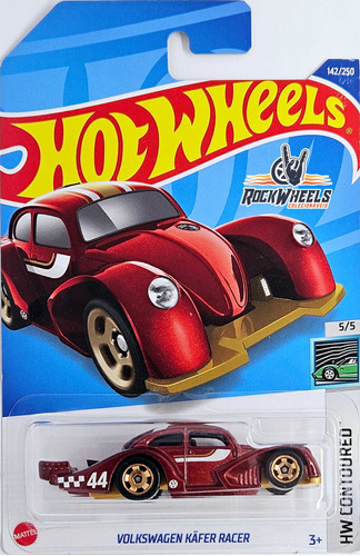 Hot Wheels Volkswagen Kafer Racer Fusca - Vermelho