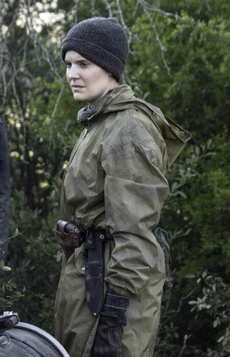 The Walking Dead  Parka Militar Verde Oliva Mujer Airsoft