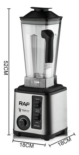 Licuadora Mezcladora Raf 2.5l 800w Multifuncional R2841