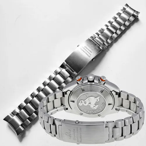 Extensible Acero 20mm Compatibl Omega Seamaster Planet Ocean