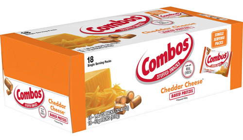 Combos Pretzel Cheddar Cheese Caja X18 U - g a $142