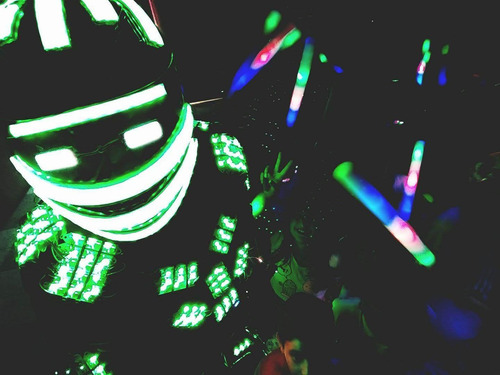 Show De Robot Led Megaman El Mejor Show Promo! Enviar Al Wsp