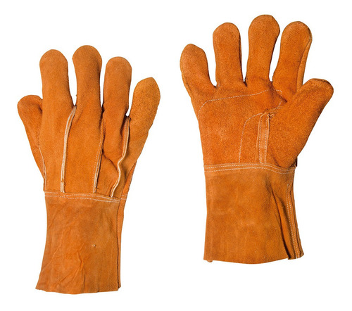 Guantes Largos Carnaza Uso General Refuerzo Foy