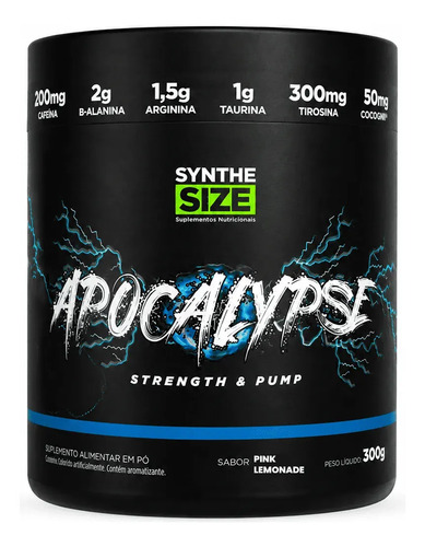 Apocalypse 300g - Pré Treino Pink Lemonade