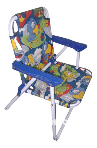 Silla Plegable D Playa Marca Mor Para Niños Perfecto Estado