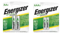 Comprar Combo Pilas Recargable Energizer 2 Aa 2000mah + 2 Aaa 700mah