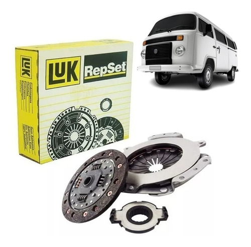 Kit Embreagem Kombi Fusca Brasilia 1600 1500 Luk 620302800