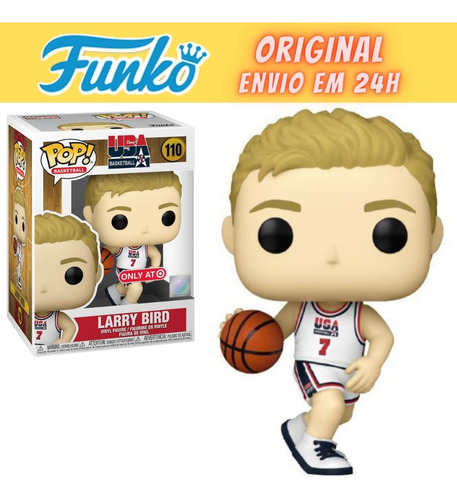 Boneco Funko Pop Usa Basketball Larry Bird - Exclusivo 110
