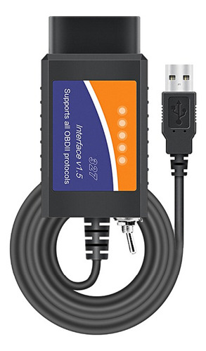 Cable De Conector De Diagnóstico Obd2, Interfaz Usb, Falla A