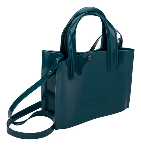 Bolsa Melissa Urban Bag Tote Azul Moda Feminina 34439