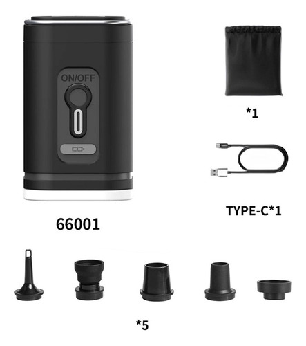 Mini Bomba De Aire Eléctrica Usb Para Juguetes De Piscina,