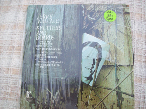 Disco De Vinilo De Jerry Wallace Shutters & Boards U.s.a.
