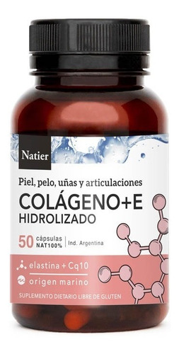 Colageno + Coq10 + Vitamina E - 50 Capsulas