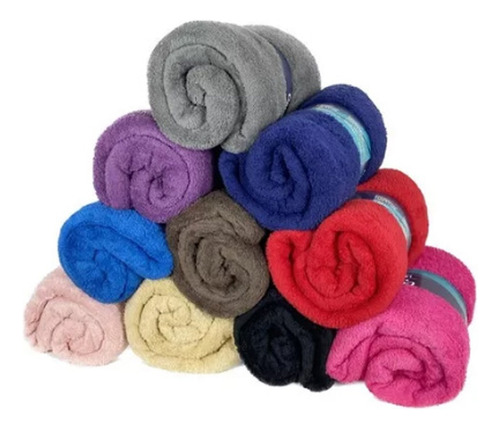 Cobertor Manta Fleece Casal Lisa Super Macia 1,80 X 2,00 Cor Marrom