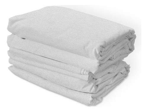 Cubrecolchón Impermeable Protector King Size Ziva Color Blanco Diseño De La Tela Liso