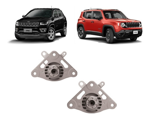 Par Coxim De Amortecedor Traseiro Jeep Renegade Compass 2.0