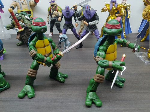 4 Tartarugas Ninjas Quadrinhos Faixas Vermelhas Neca Tmnt