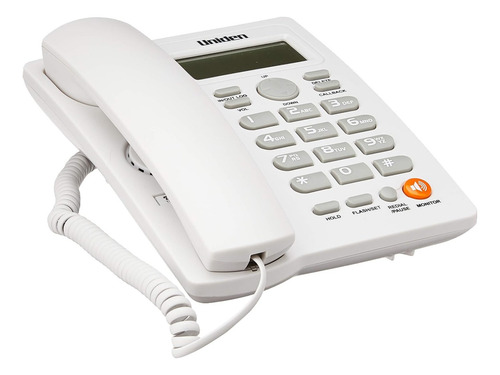 Teléfono Fijo Sobremesa Uniden As7413 Blanco