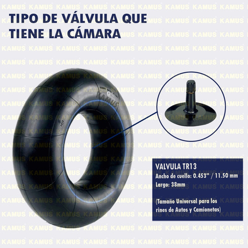 3pz Camara Para Llanta Rin 14 Automovil Carro Gr14 G14