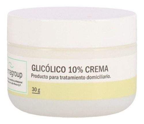 Ácido Glicolico 10% Crema - Dermagroup