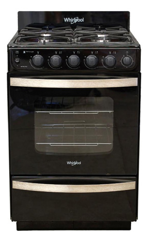 Cocina Whirlpool Negra Hierro 56 Cm