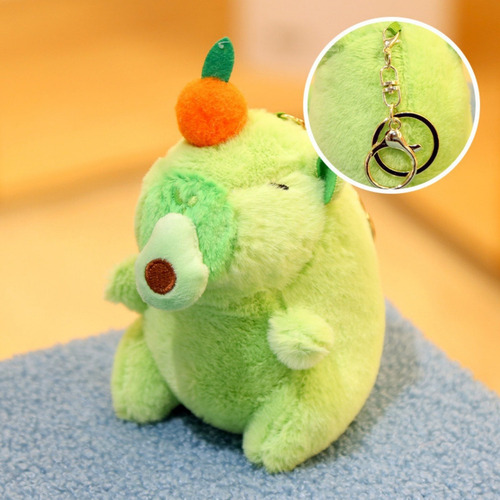 Llaveros De Peluche Con Forma De Capibara Para Niños, 4 Unid