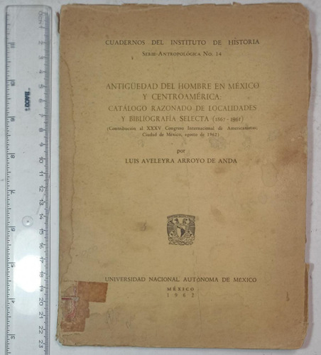 Antigüedad Del Hombre En México Y Centroamérica