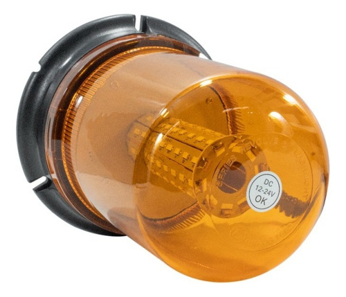 Torreta 80 Led Licuadora Giratoria Ambar Seguridad Reforzada