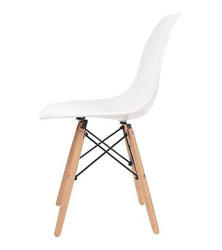 Imagen 4 de 4 de Silla de comedor Garden Life Eames, estructura color blanco, 4 unidades