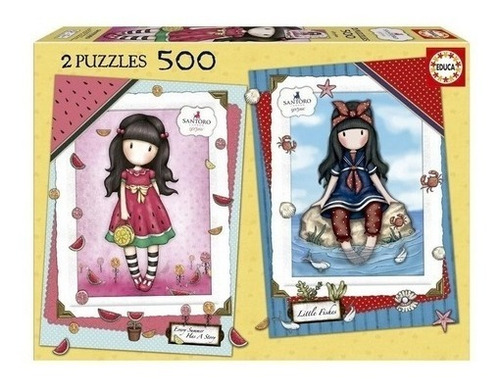 Puzzle 2x500 Piezas Every Summer Has A Story + Little Fishes