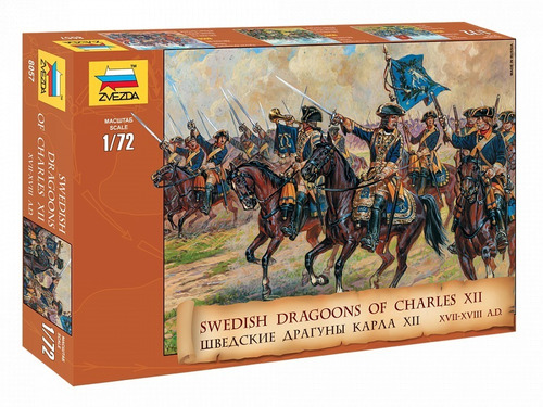 Swedish Dragoons Of Charles Xii - Zvezda 1/72 8057