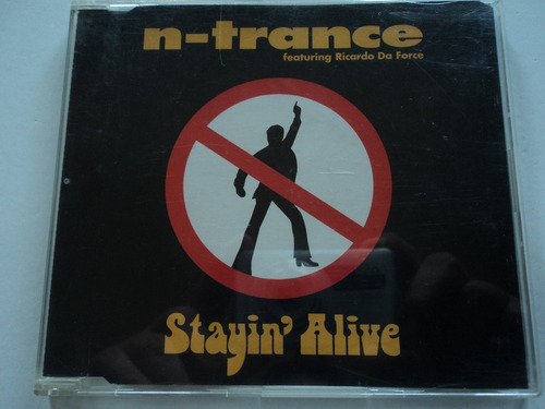 Cd-n-trance:ricardo Da Force:stayin' Alive:importado