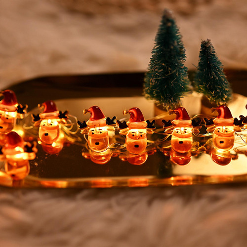 Luces Led De Navidad,, Sombrero De Navidad, Luces Colgantes