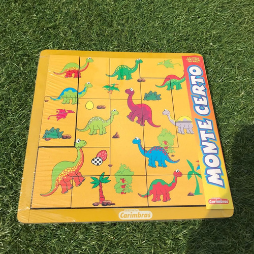 Imagem 4 de 6 de Quebra Cabeça De Dinossauros Brinquedo Educativo À Vista