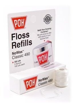 Poh Floss Nowax Juego De Recambios Para 490 300yds (3 Bocina