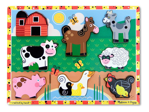 Puzzle Encaje Granja Melissa & Doug