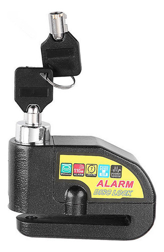Scooter Brake Lock Con Disco De Alarma De Freno Con Sonido P