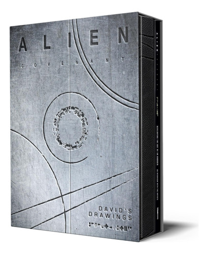 Book : Alien Covenant Davids Drawings - Hallett, Dane -..