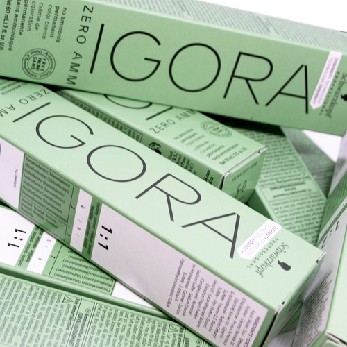 Schwarzkopf Igora Zero X24 Tintura Sin Amoníaco Pelo 60ml 3c