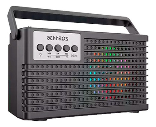 Parlante Bluetooth Zqs-1437b Mymobile Color Negro 110v