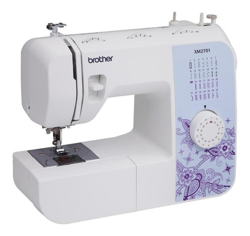 Imagen 2 de 2 de Máquina de coser Brother XM2701 portable blanca 110V