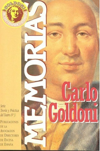 Memorias, Carlo Goldoni, Ed. Ade