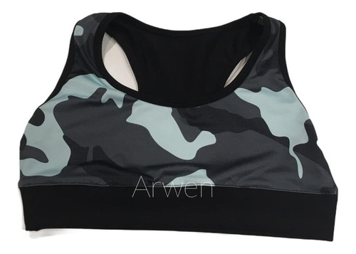 Imagen 5 de 10 de Top Lycra Deportivo Mujer Estampado T: 1 Al 5 , Art T290