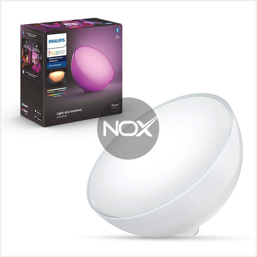 Imagen 2 de 10 de Philips Hue Go Lampara Portatil White And Color Led Mesa