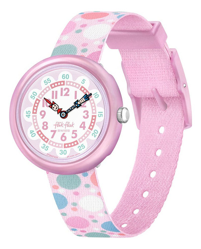 Reloj Flik Flak Flying Bubbles Para Niños De Plástico Zfbnp2