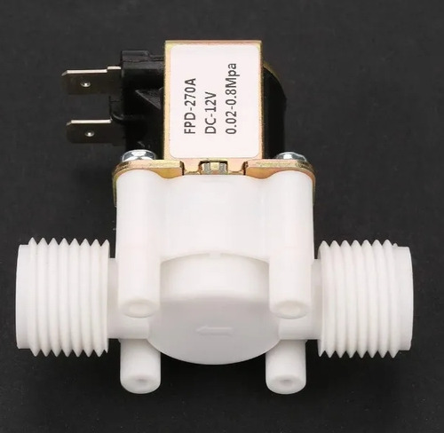 G1/2 Entrada De Agua N/c Solenoide Eléctrico Cerrado Dc12v