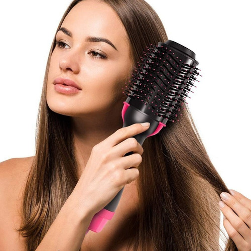 Secador De Cabello Cepillo Cepillado Salón Belleza Femenina 