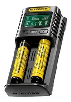 Comprar Cargador Baterías Ums2 Usb Nitecore 2 Slots Carga Rápida 3a