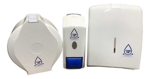 Kit Dispenser Papel Higienico - Jabon Liquido - Toallas Baño