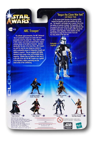 Star Wars Clone Wars Arc Trooper Blue